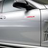FIWB3 2/4PCS Car Stickers Vinyl Styling Art Car Sticker Creative Auto Decal For Lexus CT200h F sport ES LS IS GS LC RC GC RX UX NX LX