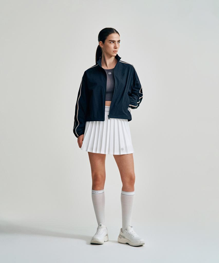 Юбка SERGIO TACCHINI W с широкой полосой (белый)