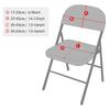Household Folding Dining Chair Cover Backrest Chair Slipcover Office Computer Dustproof Elastic Chair Slipcover