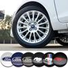 DEFY5 4pcs 56MM Car Wheel Center Hub Cap Badge Emblem Decal Wheel Sticker For Ford Focus Mondeo Ecosport Ranger Fiesta Kuga Mustang