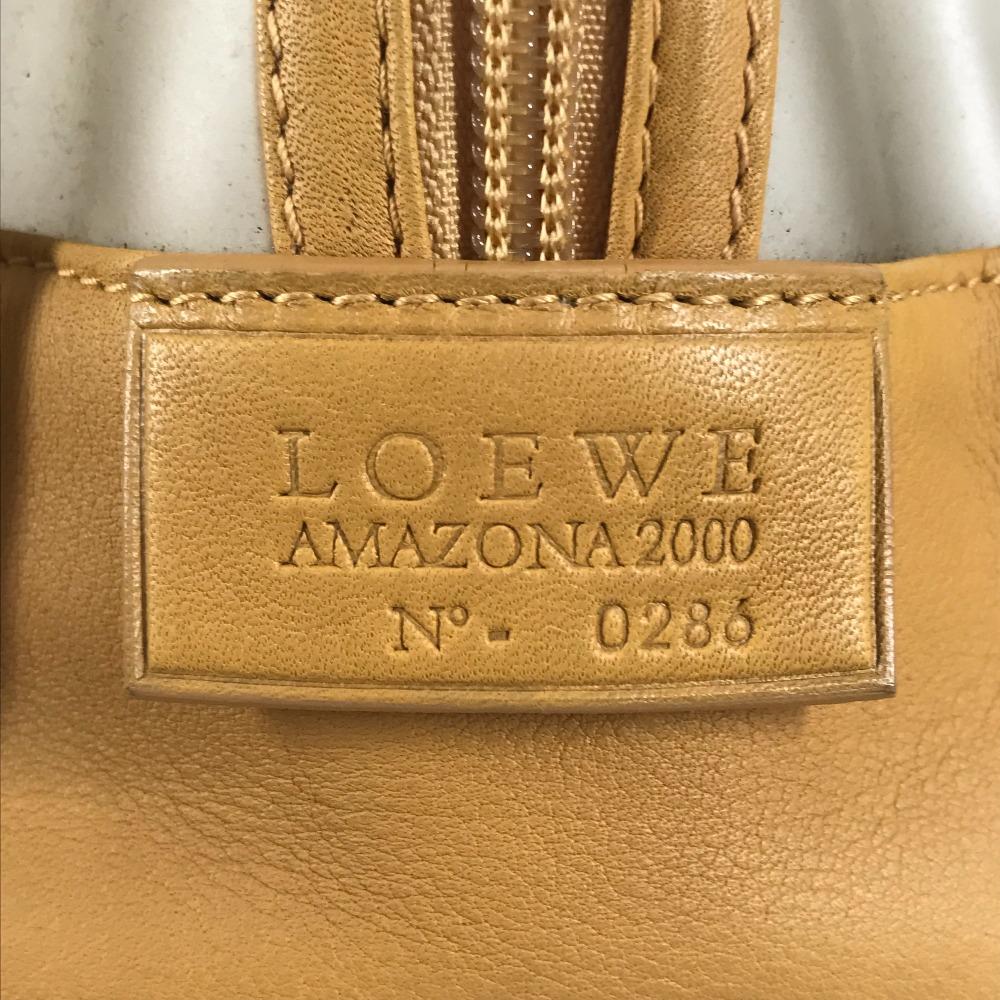 Loewe Лимитированная сумка Mini Duffle к 160-летию с логотипом Amazona, ручная сумка