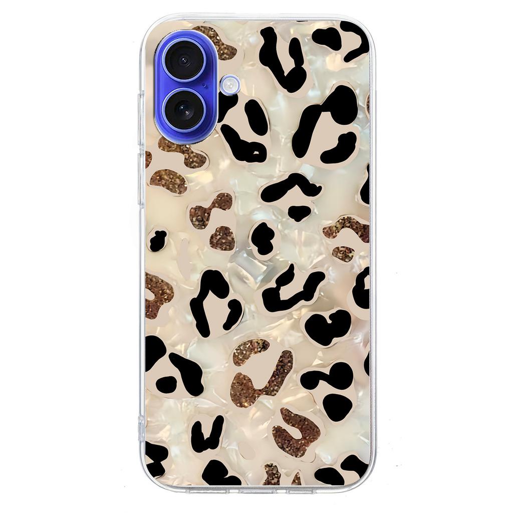 For iPhone 16 Case Pattern Printing Shockproof Soft TPU Phone Cover