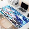 Custom Name Personalized Genshin Impact Pattern Mousepad, Laptop PC Desk Mat, Decorative Desk Mat for Home Keyboard Pad Gift