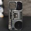 Чехол-кассетный плеер в ретро-стиле для iPhone 17 Pro Max и более ранних моделей