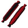 2pcs Red and Black Heavy Duty Door Check Straps, Paracord Door Straps, Door Limit