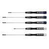 VESSEL Micro Screwdriver Set, 5-Piece Set, Precision Screwdrivers, Phillips and Flathead Screwdrivers, +00 / +0 / +1 / -2 / -3, 99005PF