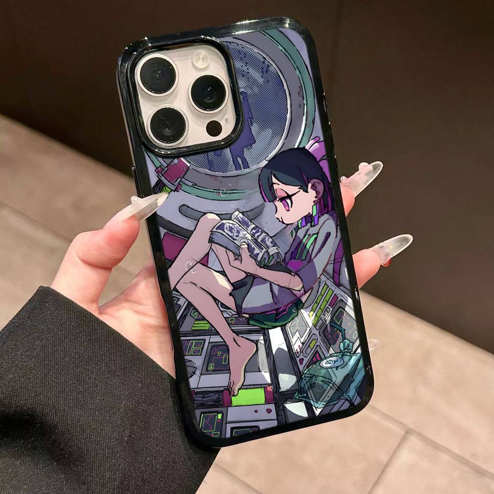 Zutomayo Аниме Певец Для IPhone 17 16 15 14 13 12 11 Pro Max Plus Ударопрочная задняя крышка телефона из ПК+ТПУ