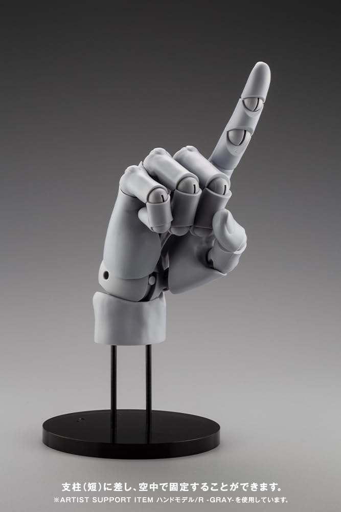 Kotobukiya ARTIST SUPPORT ITEM Hand Scale Action Figure Model/L -WHITE- 1/1