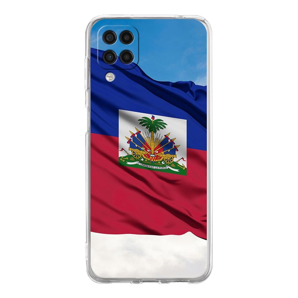 Чехол для телефона для Samsung A54 A52 A50 A70 A10 A30 A40 A20S A20E A02S A12 A14 A22 A24 A42 A34 A32 5G A04s Обложка доставка Флаг Гаити
