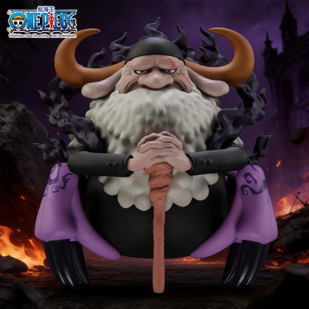 1pc Official One Piece Jaygarcia Saturn Five Elders Decoration Piece Best Present for One Piece Fans Animation Desk Collector-Worthy