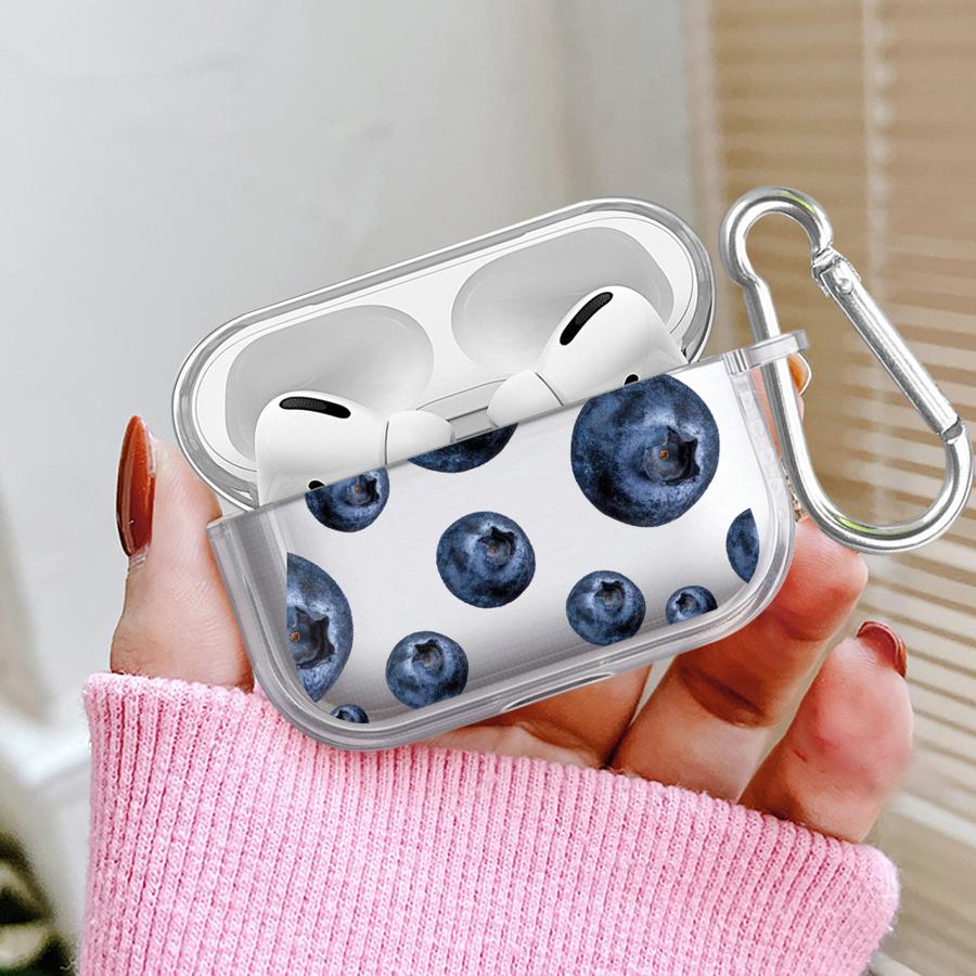 Прозрачные чехлы для наушников Чехол-обложка Для Airpods 2 4 1 Pro3 3 Pro Pro Pro2 Простые Фрукты