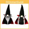 Handmade Halloween Gnome Doll Vampire Plush Decoration For Festive Holiday Cheer