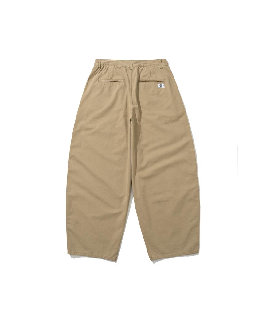 ANGLAN [Kracker House] Side Line Chino Pants - Beige