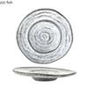 Retro Irregular Ceramic Deep Plate Thick Soup Plate Pasta Plate Salad Plates Restaurant Molecular Cuisine Creative Tableware