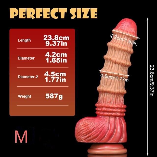 Огромный конский фаллоимитатор, бамбуковый градиентный конский пенис, может страпон, фаллоимитатор в виде животного, женщина-гей, мастурбация, секс-игрушки для анального расширителя, анальная пробка