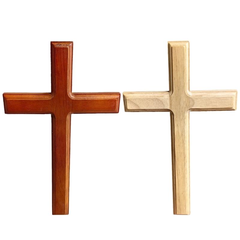 Elegant Wood Cross Pendants Wooden Cross Pendants Perfect for Christian Praying Pendants DIY