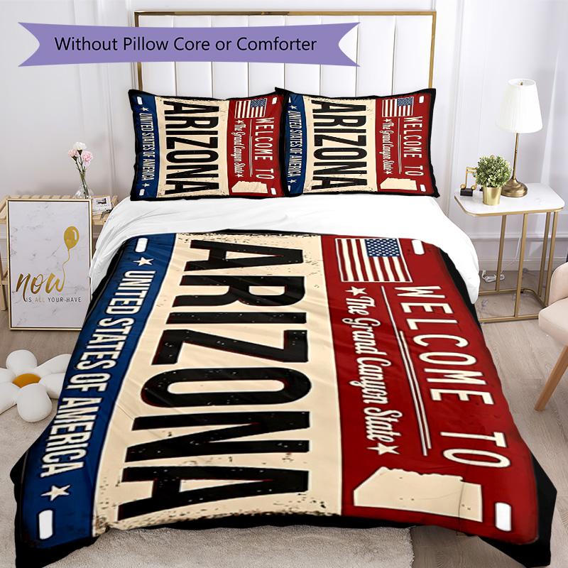 Dallas Bedding Set Breathable Duvet Cover with Pillowcases Decorative Bed Linen for Bedroom Home Decoration Birthday Gift