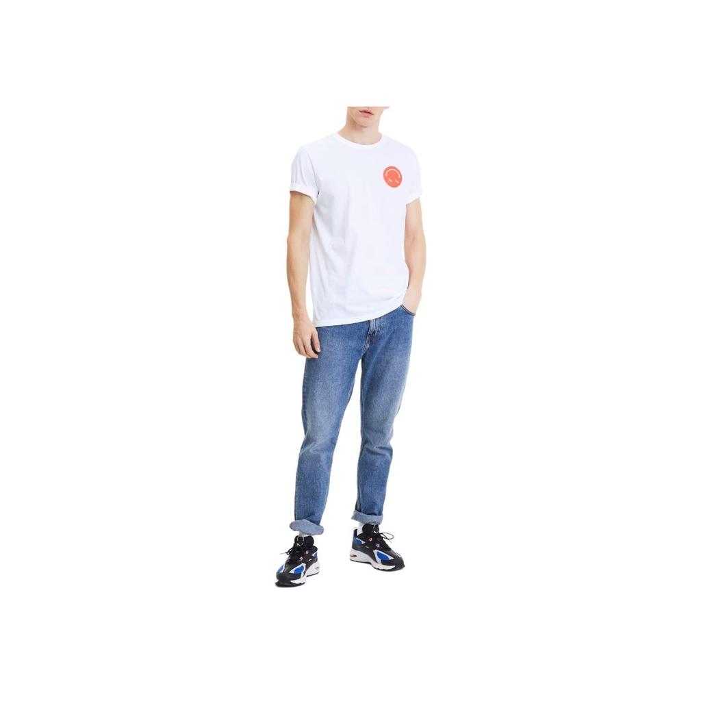 Puma Sports Fitness Round Neck Short Sleeve T-Shirt Men Tops White 598627-02