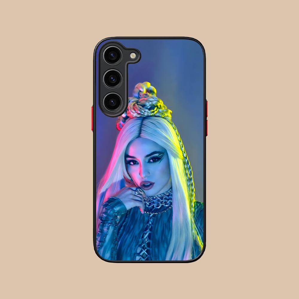 Модный силиконовый чехол для мобильного телефона Ava Max для Samsung Galaxy S26 S25 S24 S23 S22 S21 Plus FE Ultra Цветная крышка