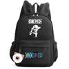 Anime One Piece Backpack Teenager Girl Boy Backpack Schoolbag Back To School Bookbag Men Women Leisure Travel Bag Daily Bag