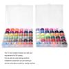 72 Colors Bobbin Thread Transparent High Quality with 2Pcs Plastic Box Sewing Machine Accessories72