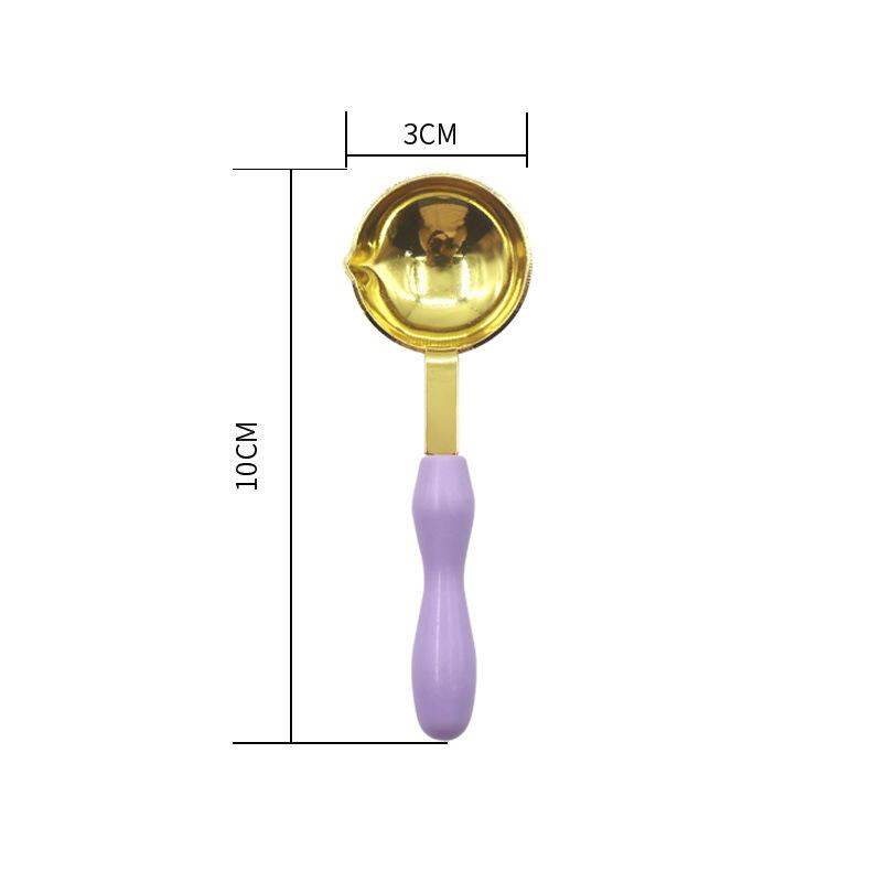 Набор старинных ложек для сургучной печати для конвертов - полный набор инструментов для новичков