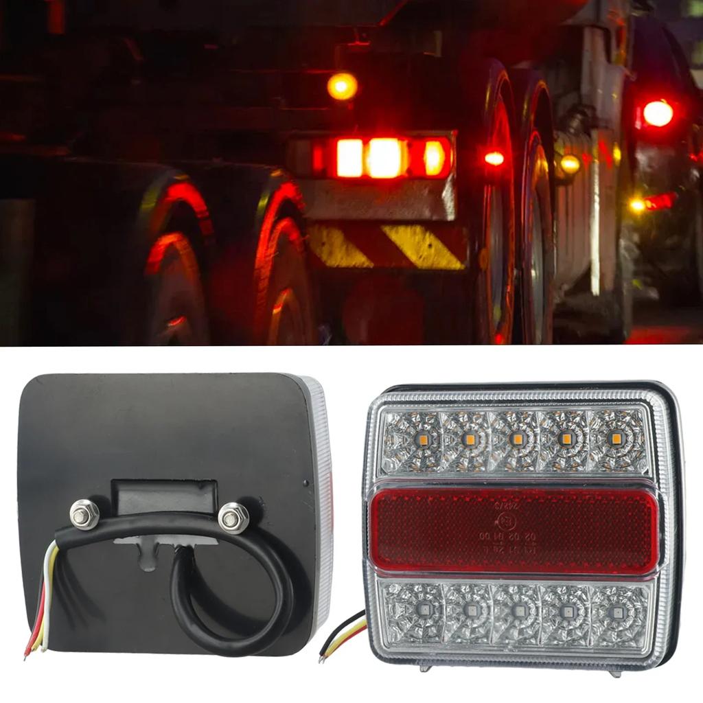 Запчасти для замены задних фонарей IP68 маркер 12 В 2 шт. задний светодиодный погружной прицеп лодка грузовик водонепроницаемый практичный