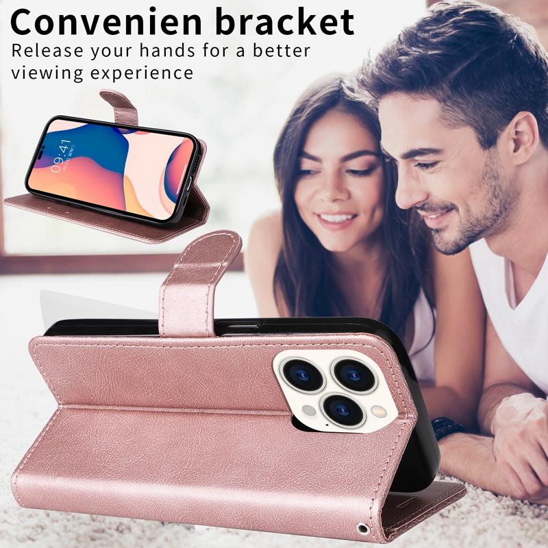 Сплошной цветной чехол-кошелек с держателем для карт для iPhone Huawei Honor Samsung Galaxy Xiaomi Redmi Флип-кобура из искусственной кожи