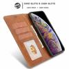 Case cover For Iphone X / Xs Fantasy Classic Skinfeel Calfskin Texture Magnetic Buckle Horizontal Flip Pu Leather Case With Holder & Card Slot & Walle