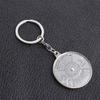 Key Chain Unique 2010 To 2060 Silver 3D Creative Keychain 50 Years Keyring Perpetual Calendar