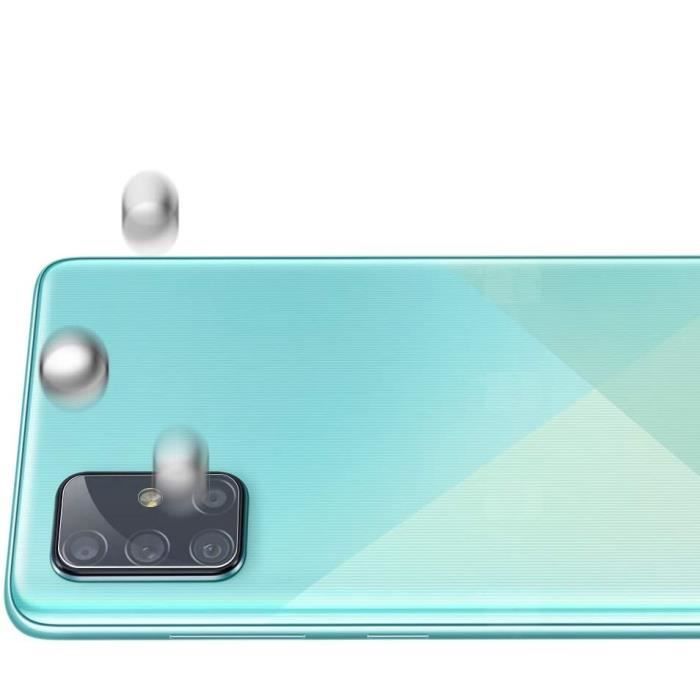 Protection Caméra pour Samsung Galaxy A51 [Lot de 2] Verre Trempe Lentille Appareil Photo Arrière Film Protection Phonillico®