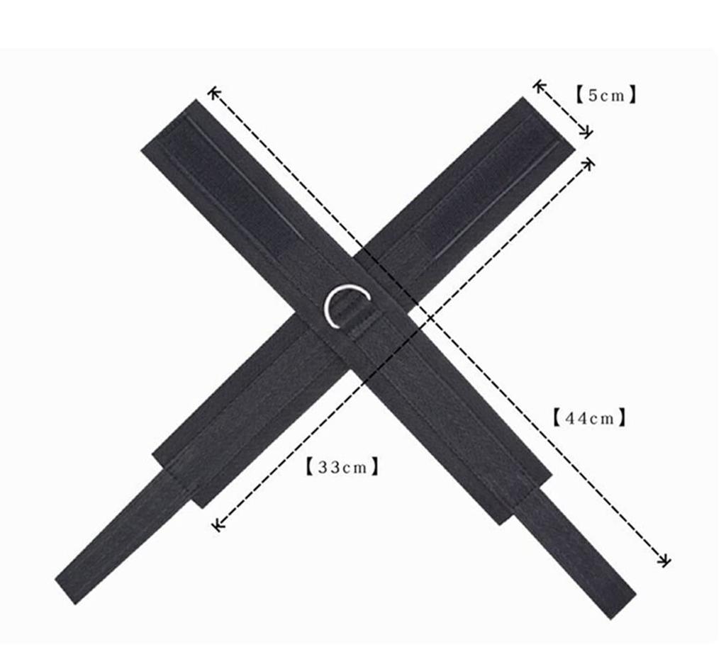 Restraints for Cross SM Adult Gentle On the for for Women and Gentle On the for Comes with Eye Mask Adults, Handcuffs, Goods, Toys, Sm, Handcuffs,