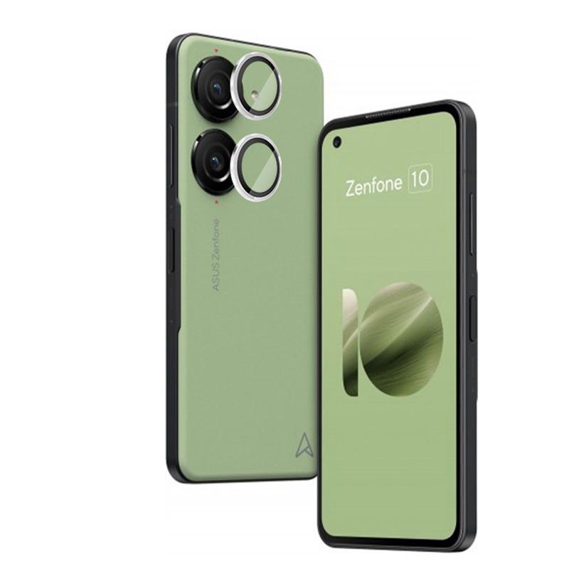 Защитная пленка для объектива задней камеры для Asus Zenfone 10, задняя металлическая защита для камеры для ASUS Zenfone10, кольцевое стеклянное защитное покрытие