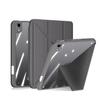 Dux Ducis Magi Case for iPad Mini 2021 - Smart Cover with Stand & Apple Pencil Holder, Gray