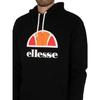 Sweat À Capuche - Ellesse - Dahryl - Noir - Manches Longues - Poche Kangourou