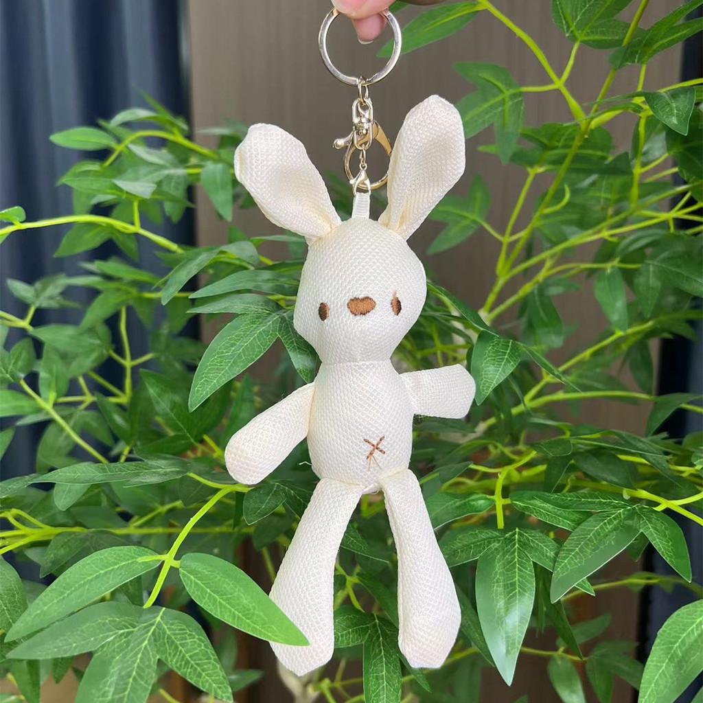 And Cuddly Soft Corn Rabbit Plush Toy Miniature Keychain Ideal For Bag Accessories