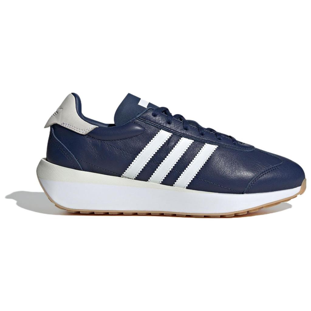 adidas Оригинальные Country Xlg Удобные Универсальные Амортизирующие Низкие Повседневные Кроссовки Мужские Сине-Белые ID4709