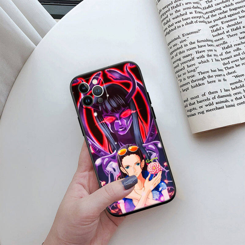 MH121 Чехол-бампер One Piece Нико Робин для Redmi Note 12 12S 12C 13 13C 13R 14 14S 14R 14C Pro Max Plus A3 A3X A4 A5 11A 13X