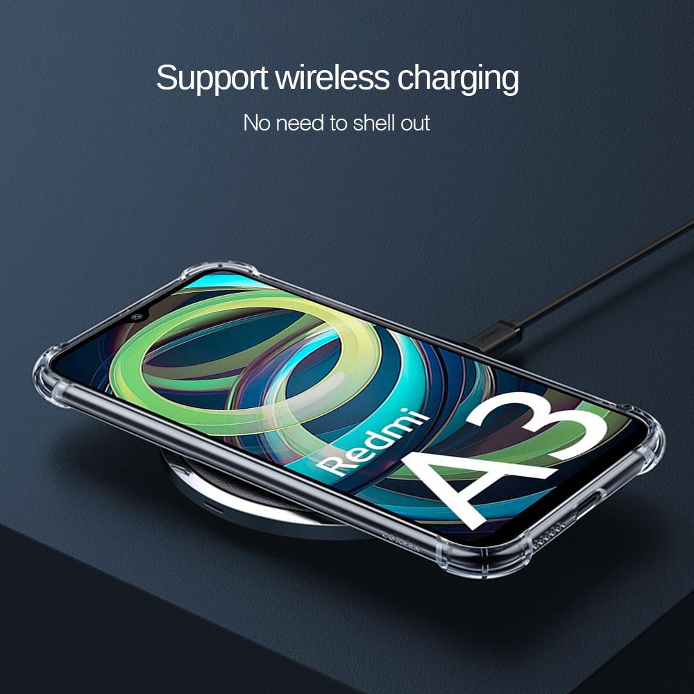 Супер противоударный мягкий прозрачный чехол для телефона Redmi A3 с подушкой безопасности, прозрачный чехол из ТПУ для Redmi A3 4G 2024