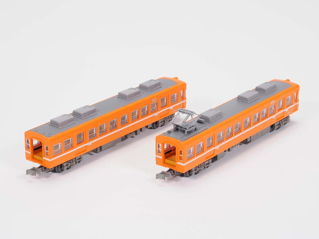 Tomytec Railway Ichibata Railway 5000 Series 5009 Orange Color Set Diorama 335757 Collection, 2-Car B, Supplies,