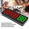 12.4 Inch Gym Timer Countdown Count Up Interval Fitness Timer with Remote Control for Sports Training Interval Fitness Timer