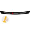 Carbon Fiber Car Rear Trunk Bumper Anti Scratch Protector Stickers Accessories For Peugeot 2008 3008 206 207 208 107 307 308 408