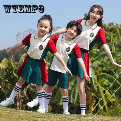 Униформа для детского сада Летняя школьная форма Школьная форма Школьная форма Детская летняя школьная форма Костюмы в британском стиле