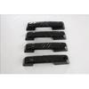 For Ford Bronco 2024 2025 Car Accessories Carbon fiber style Door Handle Cover With Smart Key Hole Catch Cap Trim Molding