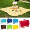 Водонепроницаемый пляжный коврик Портативное влагостойкое утолщенное одеяло Наружные спальные коврики для путешествий Палаточный кемпинг Пикник Семейная вечеринка