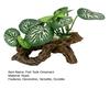 Fish Tank Decoration Artificial Plant Aquarium Ornament Fish Tank Accessory Aquatic Decor for Betta Fish Smaller Reptiles