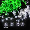 50pc Supplies 3cm Transparen Rubber Sucker Glass Suction Cups Wedding Car Decoration
