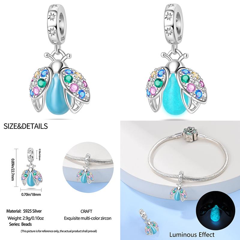 Медные светящиеся шармы в виде космонавта, планеты, космического корабля, эльфа, оленя, бусины подходят для оригинальных браслетов и ожерелий «Сделай сам»