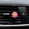 Colorful Resin Daisy Car Perfume Clip Decorative And Fragrant Air Vent Scent Diffuser