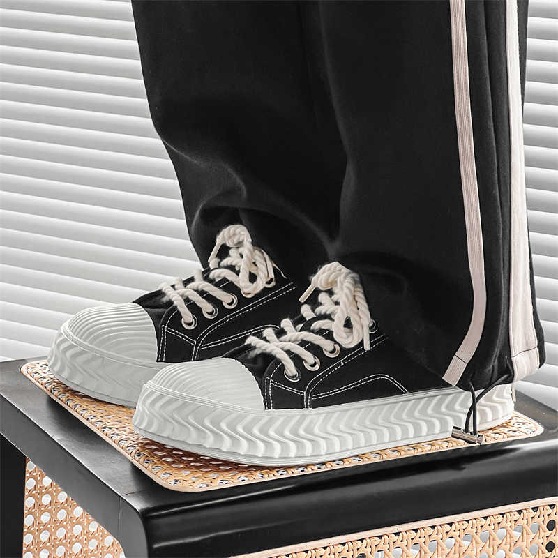 Модные массивные кроссовки на толстой подошве, мужской бренд, плетеные вулканизированные туфли, мужские люксовые тренеры, спортивные, аутентичные боты, широкая посадка, туфли
